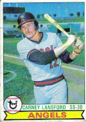 1979 Topps Baseball Cards      212     Carney Lansford RC